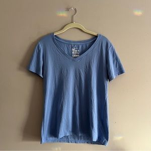 Blue Nike Dri-Fit Athletic Cut Workout Gym T-Shirt Size M